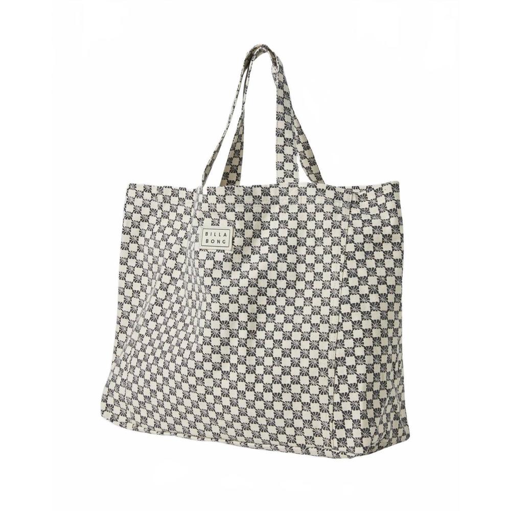 NEW BILLABONG women's so essential tote bag in black pebble - Picture 2 of 6